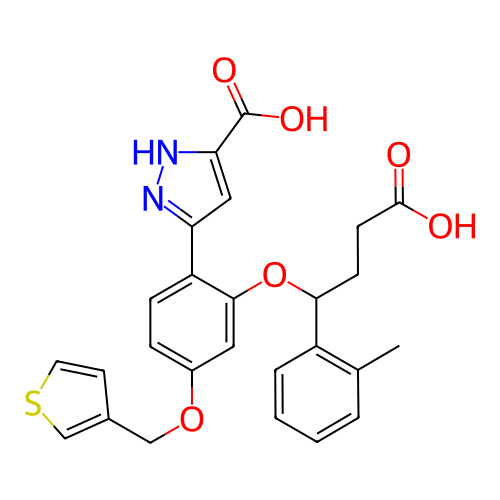 Chemical structure of BindingDB Monomer ID 50065524