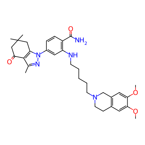 Chemical structure of BindingDB Monomer ID 50065636