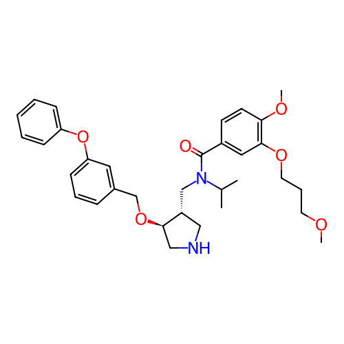 Chemical structure of BindingDB Monomer ID 50065682