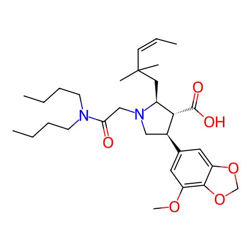 Chemical structure of BindingDB Monomer ID 50066374