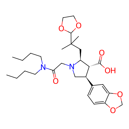 Chemical structure of BindingDB Monomer ID 50066378