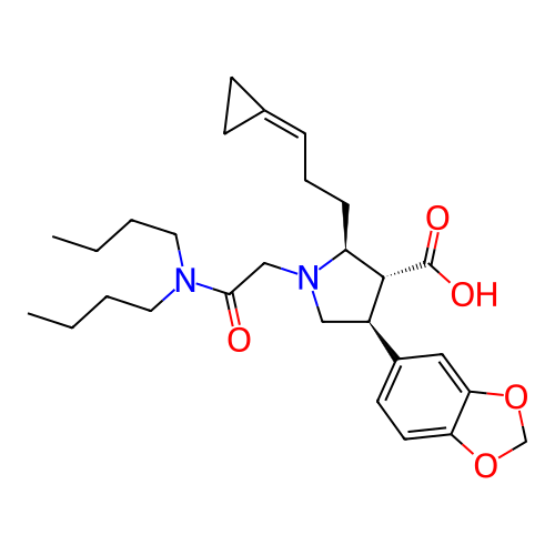 Chemical structure of BindingDB Monomer ID 50066381