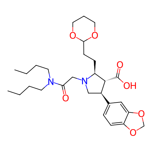 Chemical structure of BindingDB Monomer ID 50066393