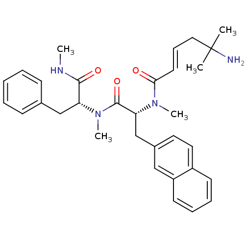 Chemical structure of BindingDB Monomer ID 50066816