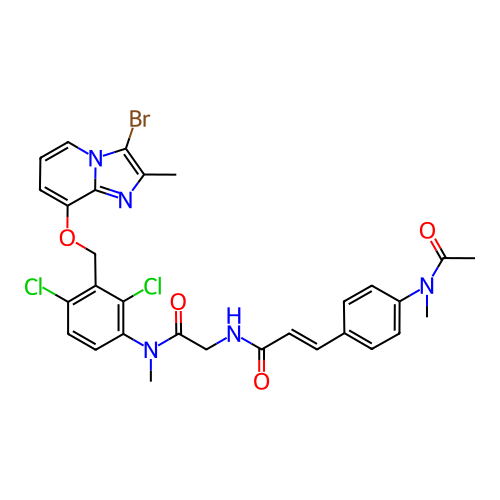 Chemical structure of BindingDB Monomer ID 50067236