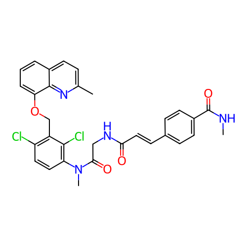 Chemical structure of BindingDB Monomer ID 50067281