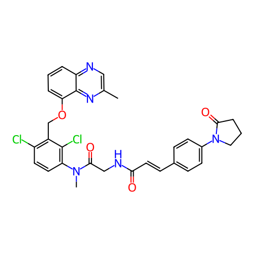 Chemical structure of BindingDB Monomer ID 50067284