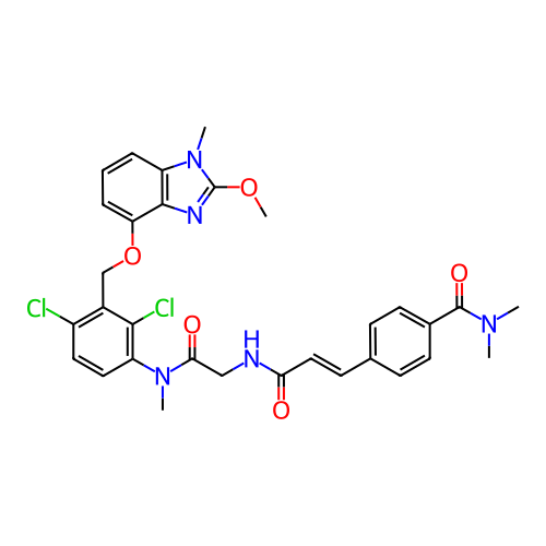 Chemical structure of BindingDB Monomer ID 50067297