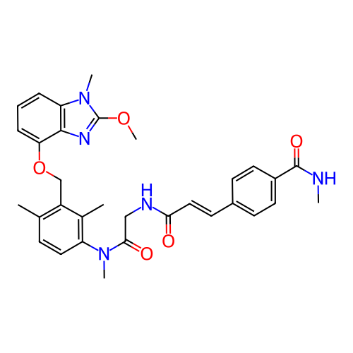 Chemical structure of BindingDB Monomer ID 50067299