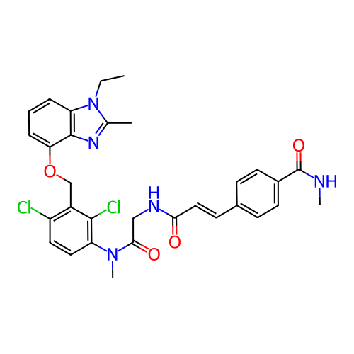 Chemical structure of BindingDB Monomer ID 50067306