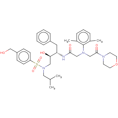 Chemical structure of BindingDB Monomer ID 50067598