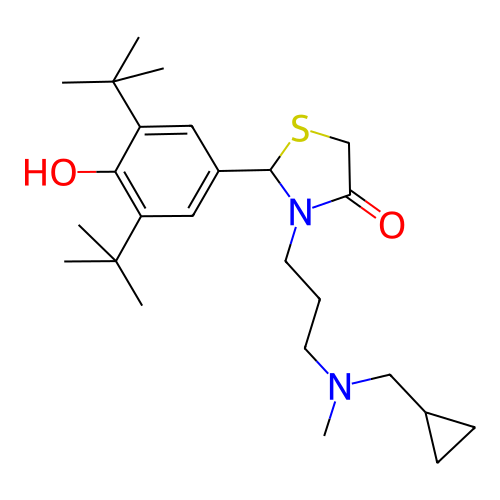 Chemical structure of BindingDB Monomer ID 50067623