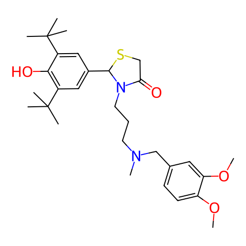 Chemical structure of BindingDB Monomer ID 50067624