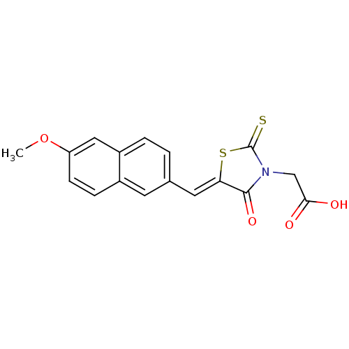 Chemical structure of BindingDB Monomer ID 50068073