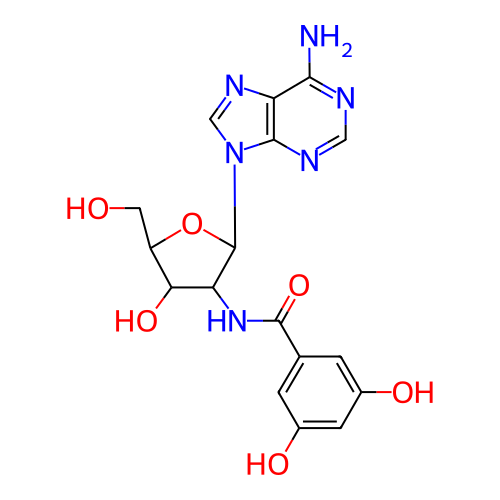 Chemical structure of BindingDB Monomer ID 50068143