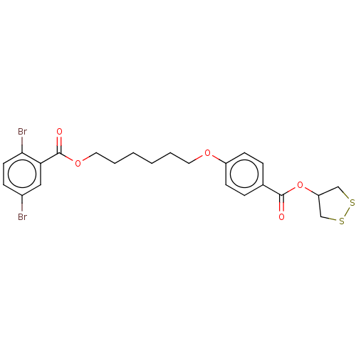 Chemical structure of BindingDB Monomer ID 50068976