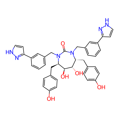 Chemical structure of BindingDB Monomer ID 50069201