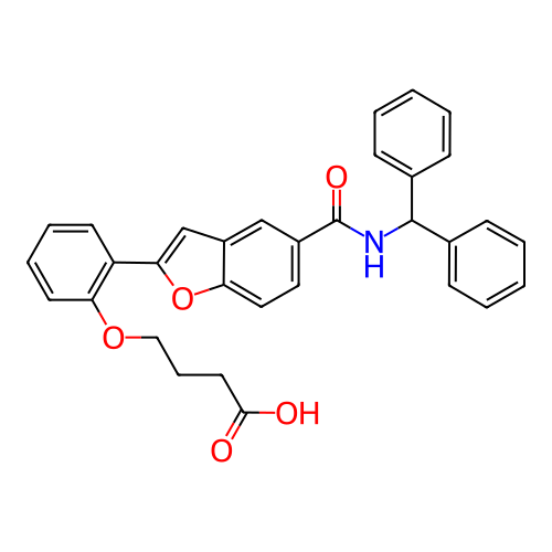 Chemical structure of BindingDB Monomer ID 50069236