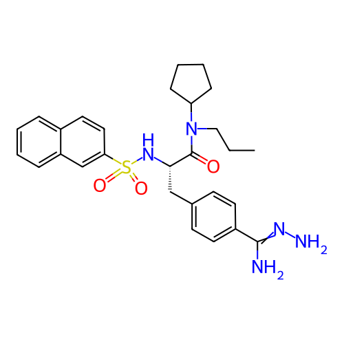 Chemical structure of BindingDB Monomer ID 50069296