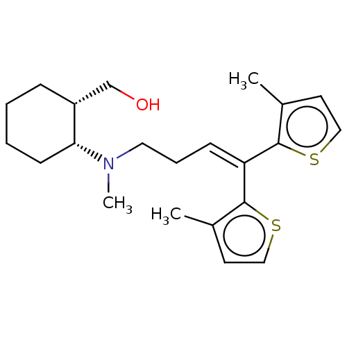 Chemical structure of BindingDB Monomer ID 50069374