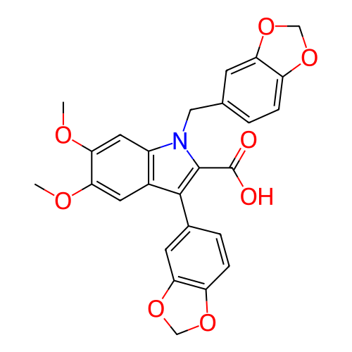 Chemical structure of BindingDB Monomer ID 50069565