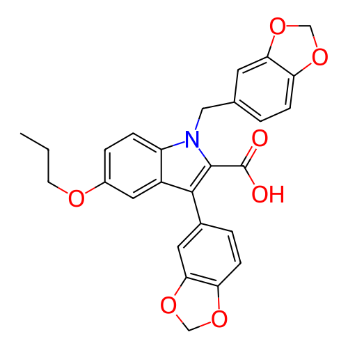Chemical structure of BindingDB Monomer ID 50069567