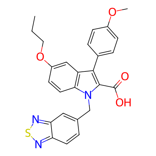 Chemical structure of BindingDB Monomer ID 50069570
