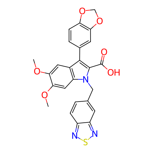 Chemical structure of BindingDB Monomer ID 50069571