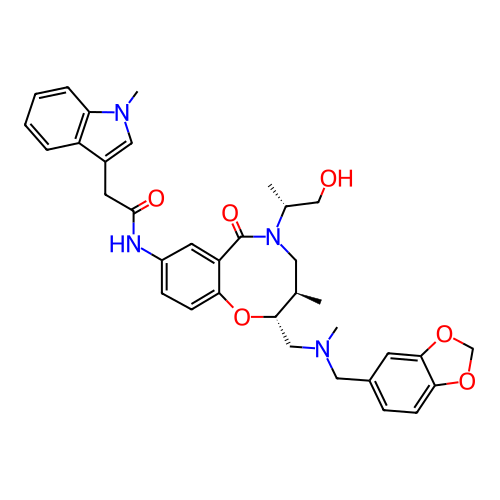 Chemical structure of BindingDB Monomer ID 50069724