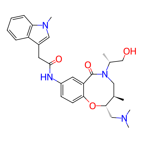Chemical structure of BindingDB Monomer ID 50069734