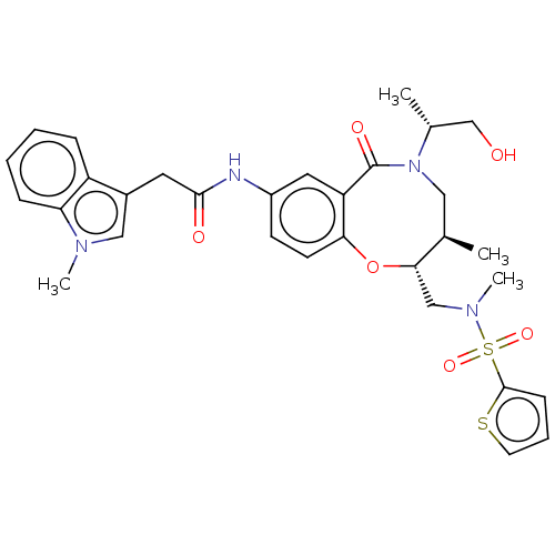 Chemical structure of BindingDB Monomer ID 50069740