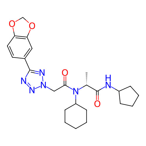 Chemical structure of BindingDB Monomer ID 50069751