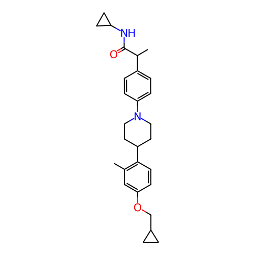 Chemical structure of BindingDB Monomer ID 50069759