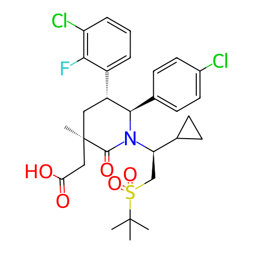Chemical structure of BindingDB Monomer ID 50069769