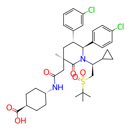 Chemical structure of BindingDB Monomer ID 50069786