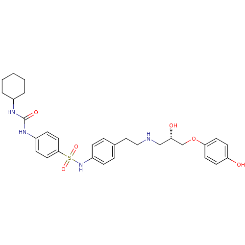 Chemical structure of BindingDB Monomer ID 50070172