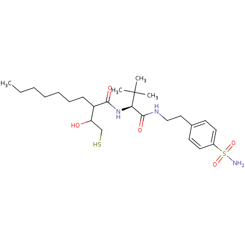Chemical structure of BindingDB Monomer ID 50070224
