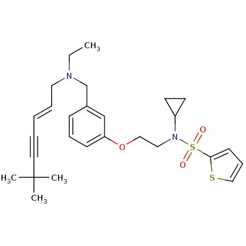 Chemical structure of BindingDB Monomer ID 50070342
