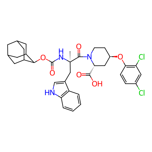 Chemical structure of BindingDB Monomer ID 50070417