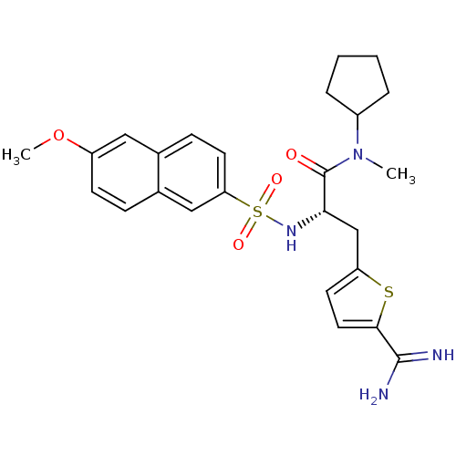 Chemical structure of BindingDB Monomer ID 50070780
