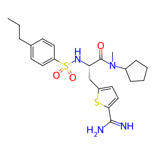 Chemical structure of BindingDB Monomer ID 50070785