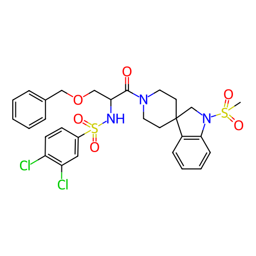 Chemical structure of BindingDB Monomer ID 50070988