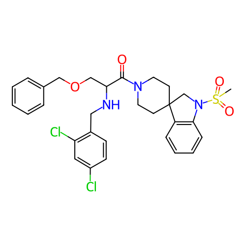 Chemical structure of BindingDB Monomer ID 50070997