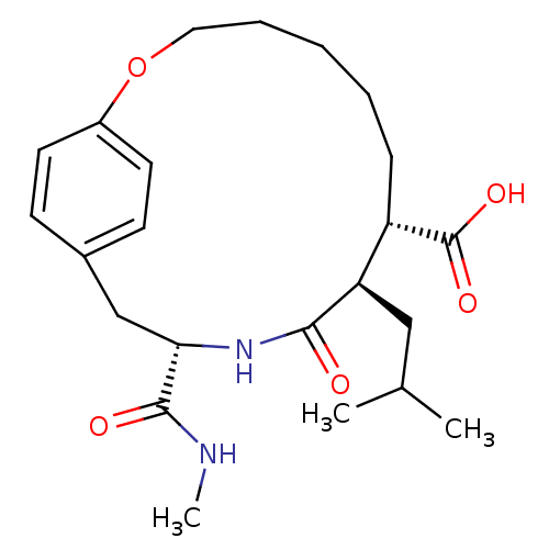 Chemical structure of BindingDB Monomer ID 50071261