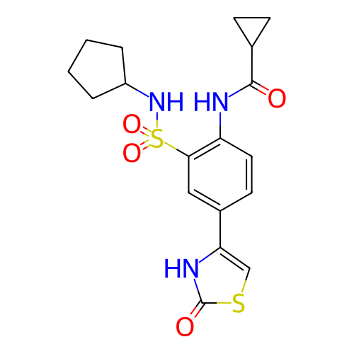 Chemical structure of BindingDB Monomer ID 50071274