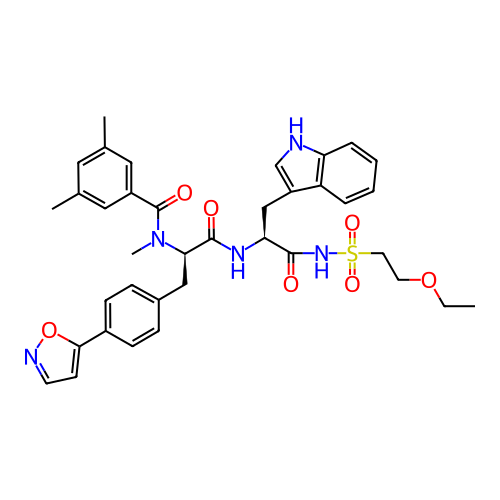 Chemical structure of BindingDB Monomer ID 50071423