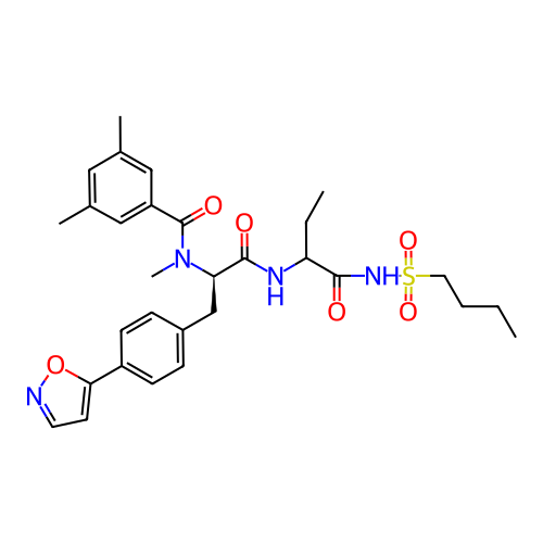 Chemical structure of BindingDB Monomer ID 50071426