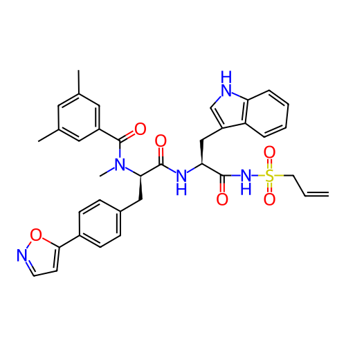 Chemical structure of BindingDB Monomer ID 50071437