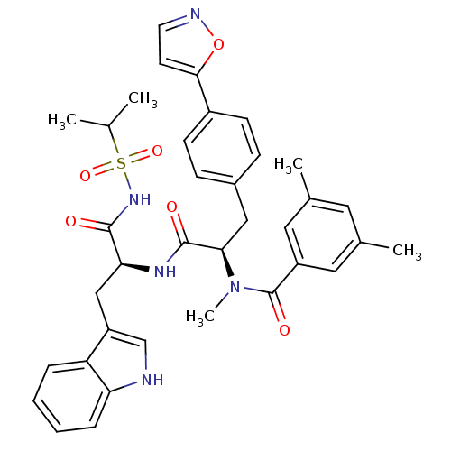 Chemical structure of BindingDB Monomer ID 50071439