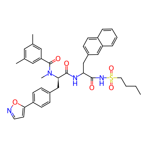 Chemical structure of BindingDB Monomer ID 50071440